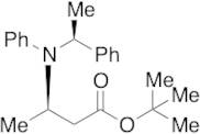 3-(Phenyl((S)-1-phenylethyl)amino)butanoic Acid (R)-tert-Butyl Ester