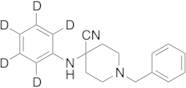 4-(Phenylamino)-1-benzyl-4-piperidinecarbonitrile-d5