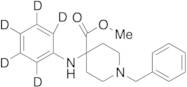 4-(Phenylamino]-1-benzyl-4-piperidinecarboxylic Acid Methyl Ester-d5