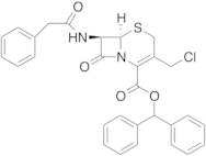 7-Phenylacetamide-3-chloromethyl-3-cephem-4-carboxylic Acid Diphenylmethyl Ester