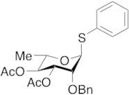 Phenyl 3,4-Di-O-acetyl-α-O-benzyl-1-thio-α-L-rhamnopyranoside