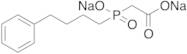 (4-Phenylbutyl)phosphinyl Acetic Acid Disodium Salt