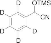 2-Phenyl-2-[(trimethylsilyl)oxy]acetonitrile-d5
