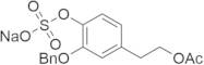 3-(Phenylmethoxy)-4-(sulfooxy)benzeneethanol 1-Acetate Sodium