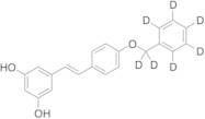 5-[(1E)-2-[4-(Phenylmethoxy)phenyl]ethenyl]-1,3-benzenediol-d7