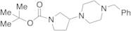 3-[4-(Phenylmethyl)-1-piperazinyl]-1-pyrrolidinecarboxylic Acid 1,1-Dimethylethyl Ester