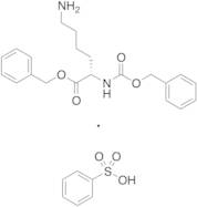 N2-[(Phenylmethoxy)carbonyl]-L-lysine-phenylmethyl Ester Benzensulfonic Acid