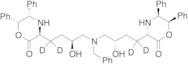 (3S,3'S,5S,5'S,6R,6'R)3,3'-[[(Phenylmethyl)imino]bis[(3S)-3-hydroxy-4,1-butanediyl]]bis[2-oxo-5,6-diphenyl-4-morpholine-d4