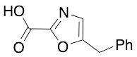 5-(Phenylmethyl)-2-oxazolecarboxylic Acid