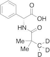 (R)-2-Phenyl-2-(pivalamido-d3)acetic Acid