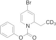 Phenyl 4-Bromo-2-(ethyl-d3)pyridine-1(2H)-carboxylate