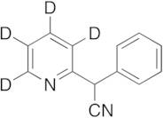 a-Phenyl-a-(2-pyridyl)acetonitrile-d4