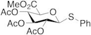 Phenyl 1-thio-beta-D-glucopyranosiduronic Acid Methyl Ester 2,3,4-Triacetate