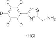 4-Phenyl-2-thiazolemethanamine-d5 Hydrochloride