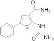 (5-Phenyl-2-ureido)thiophene-3-carboxamide