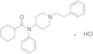 N-Phenyl-N-[1-(2-phenylethyl)-4-piperidinyl]-cyclohexanecarboxamide Hydrochloride