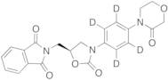 4-[4-[(5S)-5-Phthalimidomethyl-2-oxo-3-oxazolidinyl]phenyl]-3-morpholinone-d4