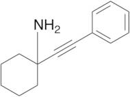 1-(2-Phenylethynyl)cyclohexanamine