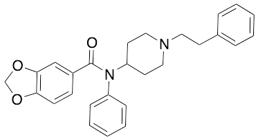 N-(1-Phenethylpiperidin-4-yl)-N-phenylbezo[d][1,3]dioxole-5-carboxamide