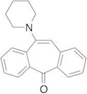 10-Piperidinyl-5-dibenzosuberenone