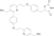 Pioglitazone Pyridine-6-[4-[2-[5-ethyl-6-[4-[2-(5-ethyl-2-pyridinyl)ethoxy]phenyl]
