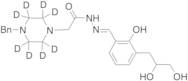 4-(Phenylmethyl)-1-piperazineacetic Acid 2-[[3-(2,3-Dihydroxypropyl)-2-hydroxyphenyl]methylene]hyd…