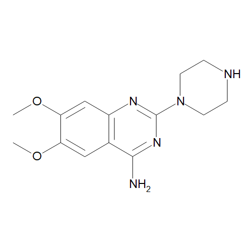 2-Piperazinyl-4-amino-6,7-dimethoxyquinazoline
