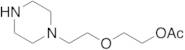 2-[2-(1-Piperazinyl)ethoxy]ethanol 1-Acetate