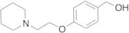 4-[2-(1-Piperidinyl)ethoxy]-benzenemethanol