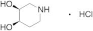 (3R,4S)-rel-3,4-Piperidinediol Hydrochloride