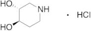 (3R,4R)-rel-3,4-Piperidinediol Hydrochloride