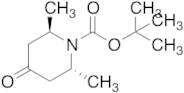 (2R,6R)-rel-2,6-Dimethyl-4-oxo-1,1-dimethylethyl Ester 1-Piperidine Carboxylic Acid