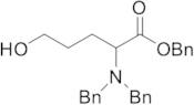 1-Phenylmethyl) Ester  5-​hydroxy-​N,​N-​bis(phenylmethyl)​-Norvaline