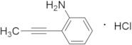 2-(Prop-1-yn-1-yl)aniline Hydrochloride