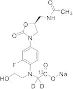 PNU 142586-13C-d2 Sodium Salt