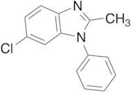 1-Phenyl-2-methyl-6-chlorobenzimidazole