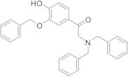 2-[bis(Phenylmethyl)amino]-1-[4-hydroxy-3-(phenylmethoxy)phenyl]ethanone