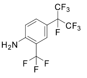 4-(Perfluoropropan-2-yl)-2-(trifluoromethyl)aniline