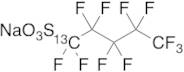 1,1,2,2,3,3,4,4,5,5,5-Undecafluoro-1-pentanesulfonic Acid Sodium Salt-13C