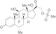 Pregna-1,4-diene-3,20-dione-9-fluoro-11beta,17,21-trihydroxy-6alpha-methyl-21-methanesulfonate