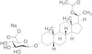 Pregnanediol 20-O-Acetate 3Alpha-O-Beta-D-Glucuronide Sodium Salt