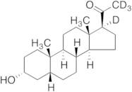 5beta-Pregnan-3alpha-ol-20-one-d4 (contains 10% toluene)