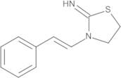 3-[(E)-2-Phenylethenyl]thiazolidin-2-imine