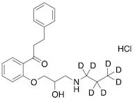 (±)-Propafenone-d7 HCl (n-propyl-d7)