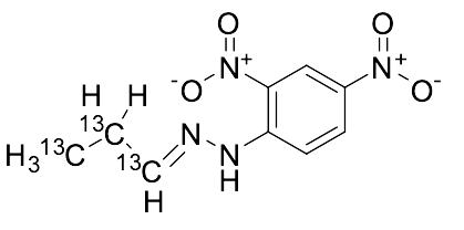 Propionaldehyde-13C3 2,4-Dinitrophenylhydrazone