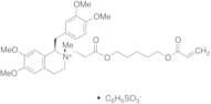 N-(5-(Propionyloxy)pentyl Acrylate) (R)-trans-Laudanosine Benzenesulfonate