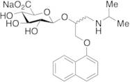 rac Propranolol β-D-Glucuronide Sodium Salt