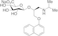 (S)-Propranolol β-D-Glucuronide Sodium Salt