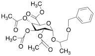 Propylene Glycol 2-Alpha-Glucopyranosiduronic Acid Benzyl Ester 2,3,4-Triacetate