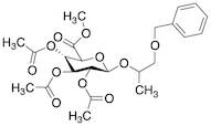 Propylene Glycol 2-Beta-Glucopyranosiduronic Acid Benzyl Ester 2,3,4-Triacetate